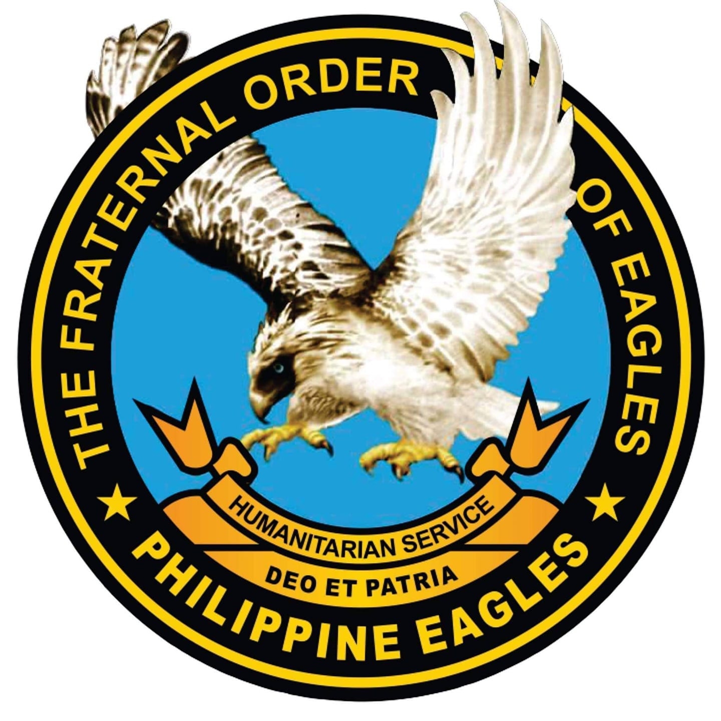 The Fraternal Order of Eagles Philippine Eagles logo